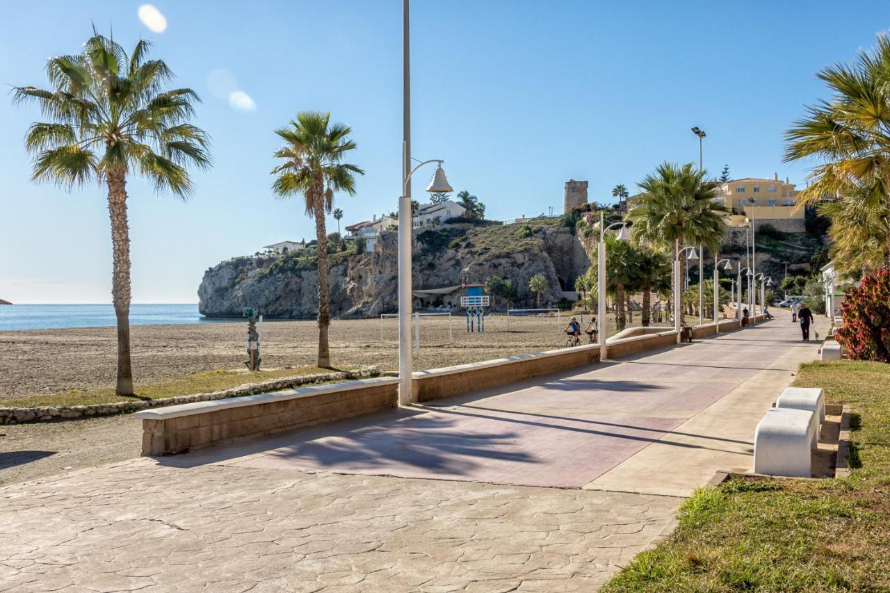 Wintowinrentals 1St Linea De Playa Vista Al Mar Y Piscina La Cala Del Moral Exteriér fotografie
